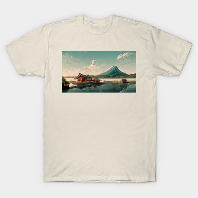 Lake houses T-Shirt by orange-teal